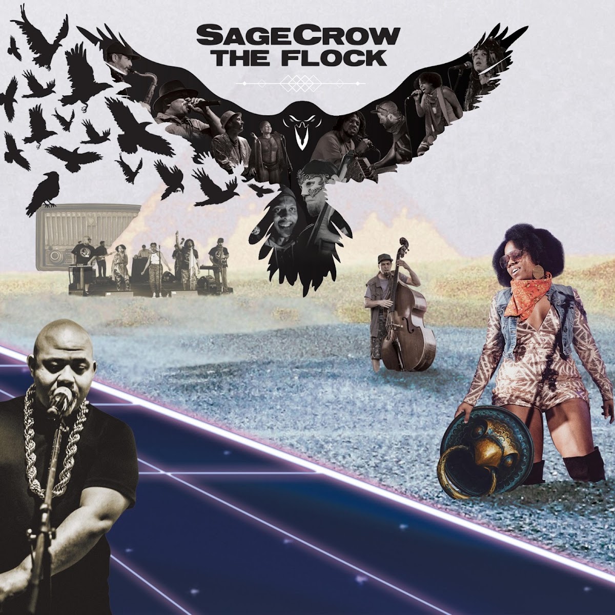 The Flock by SageCrow album cover